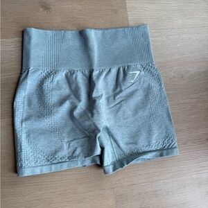 Gymshark Gray Women's High-Waisted Shorts
